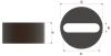 Picture of 11,0-17,0mm / 9,0-13,0mm / B=2x5,3mm