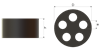 Picture of replace 11,0-17,0 by 2 x 6,0mm