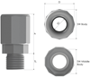 Picture of M40x1,5 / 40,0 / TL=19,0mm